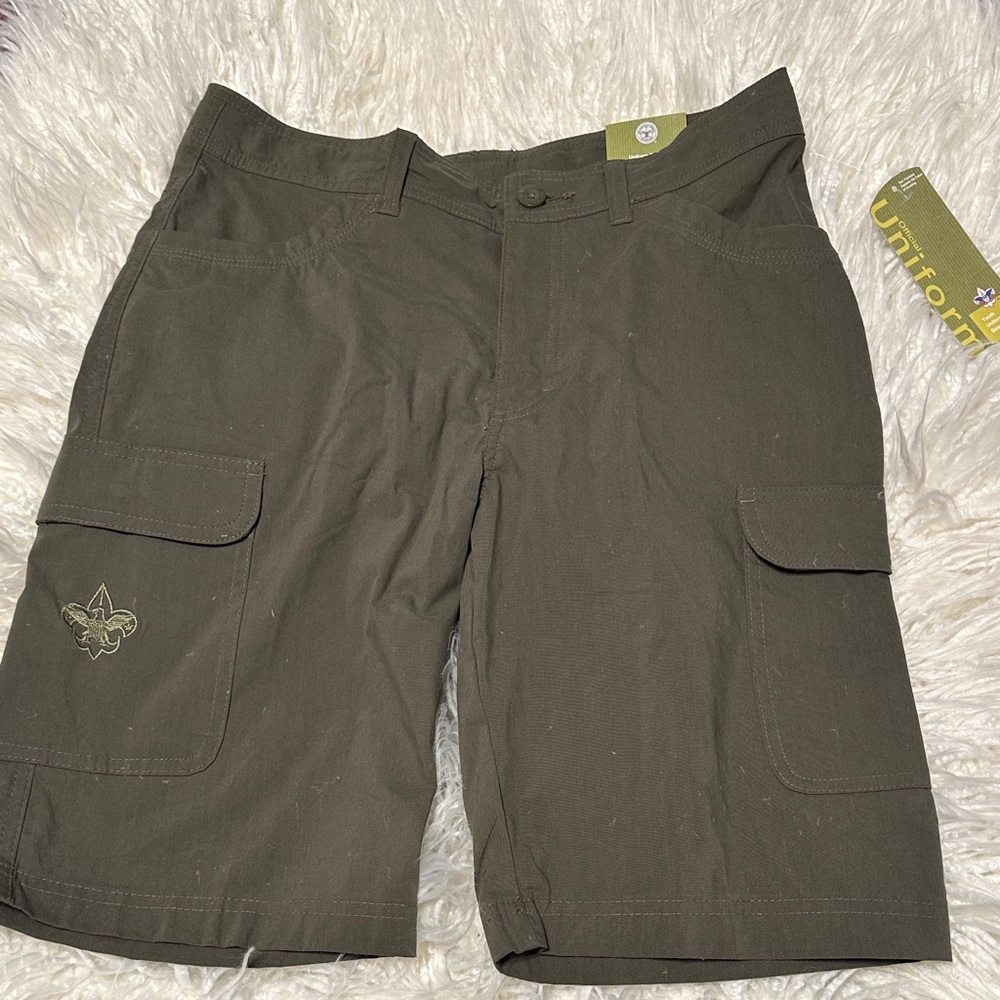 Boy Scouts of America Official Uniform Youth Scout Shorts 16 Youth NWT